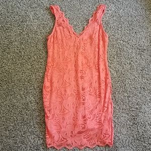 H&M Orange lacy dress